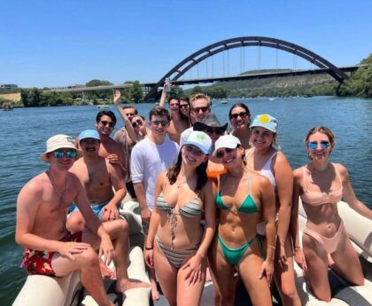 Lake Travis boat rental with captain