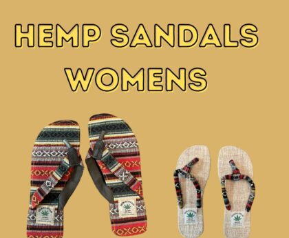 Hemp Sandals Womens